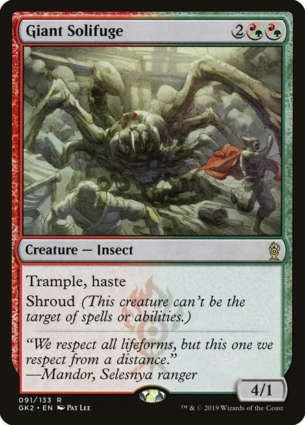 Giant Solifuge, Magic card GK2 91 — RNA Guild Kit set