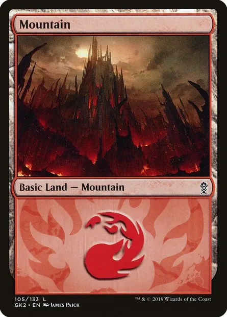 Montagne, carte Magic GK2 105 — extension RNA Guild Kit