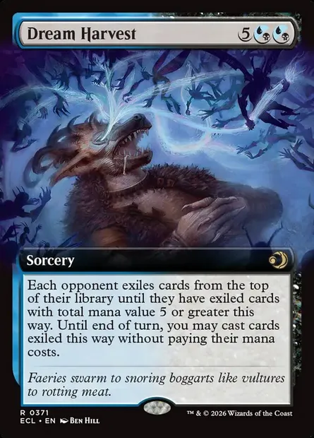Dream Harvest, Magic card ECL 371 — Lorwyn Eclipsed set