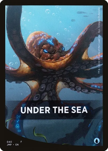 Under the Sea, carte Magic FJMP 40 — extension Jumpstart Front Cards