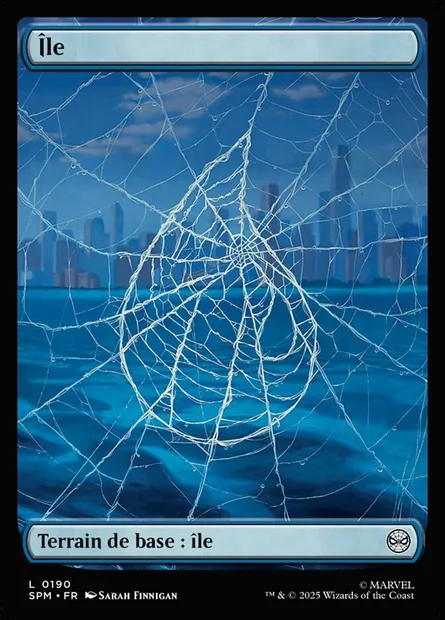Île, carte Magic SPM 190 — extension Marvel's Spider-Man