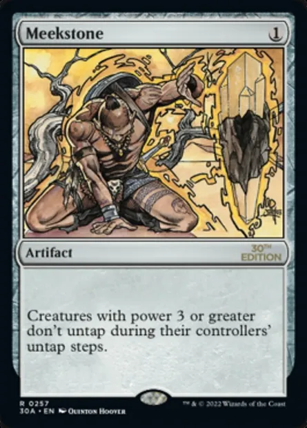 Meekstone, Magic card 30A 257 — 30th Anniversary Edition set