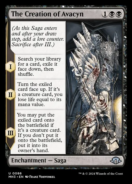 The Creation of Avacyn, Magic card MH3 86 — Modern Horizons 3 set