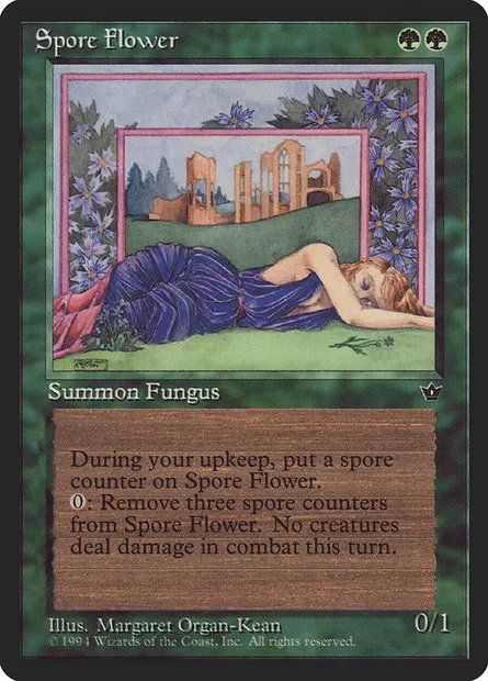 Spore Flower, carte Magic FEM 73 — extension Fallen Empires
