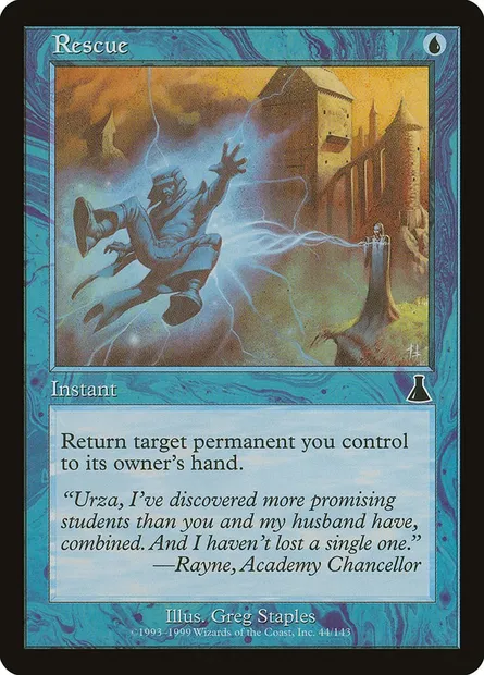 Rescue, Magic card UDS 44 — Urza's Destiny set