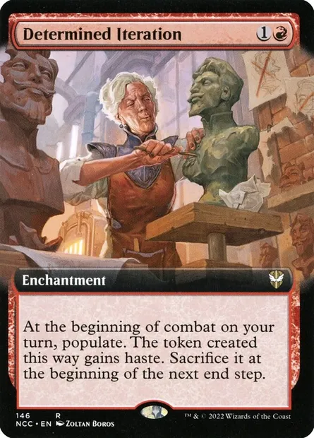 Determined Iteration, Magic card NCC 146 — New Capenna Commander set