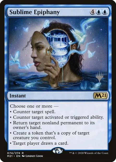 Sublime Epiphany, Magic card PM21 74p — Core Set 2021 Promos set
