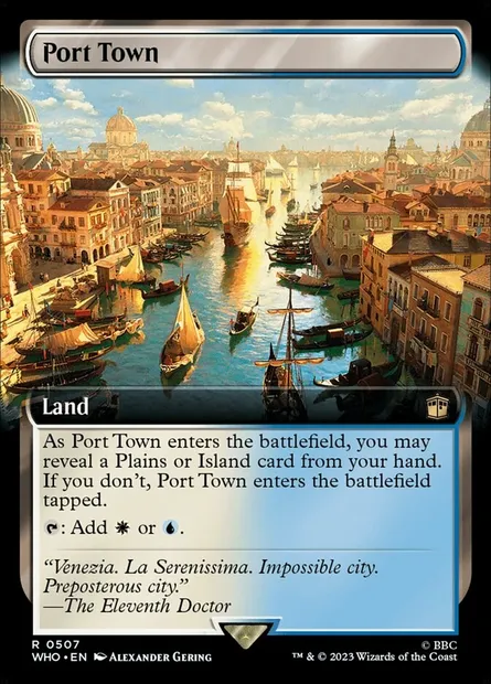 Port Town, Magic card WHO 507 — Doctor Who set
