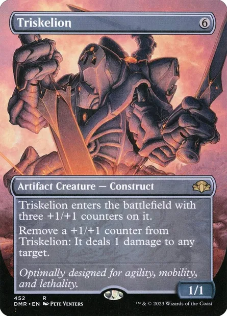 Triskelion, Magic card DMR 452 — Dominaria Remastered set