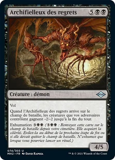 Archifielleux des regrets, carte Magic MH2 74 — extension Horizons du Modern 2