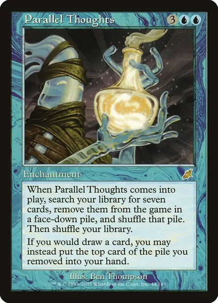 Parallel Thoughts, Magic card SCG 44 — Scourge set