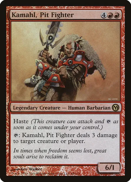 Kamahl, Pit Fighter, Magic card DPA 49 — Duels of the Planeswalkers set
