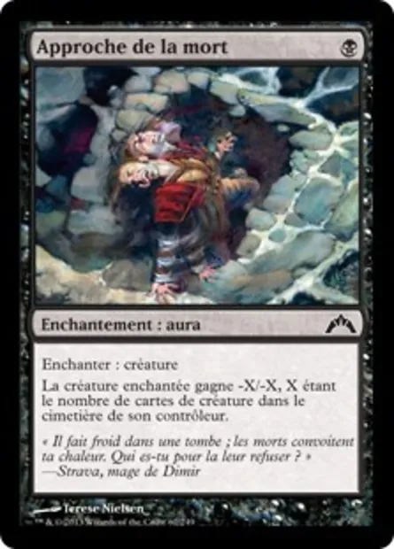 Approche de la mort, carte Magic GTC 62 — extension Insurrection