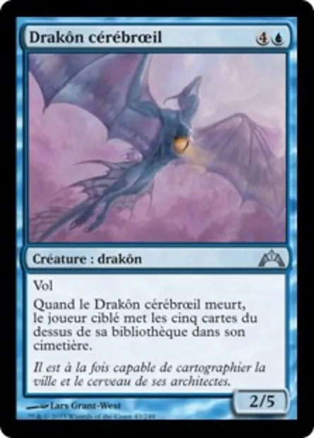 Drakôn cérébrœil, carte Magic GTC 43 — extension Insurrection