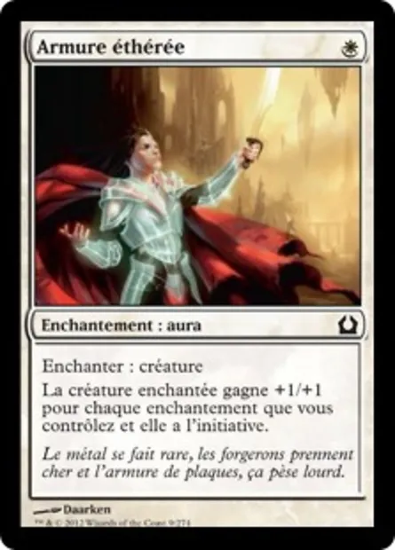 Armure éthérée, carte Magic RTR 9 — extension Retour à Ravnica