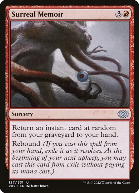 Surreal Memoir, Magic card 2X2 127 — Double Masters 2022 set