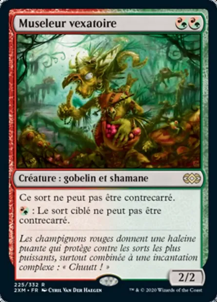 Museleur vexatoire, carte Magic 2XM 225 — extension Double Masters