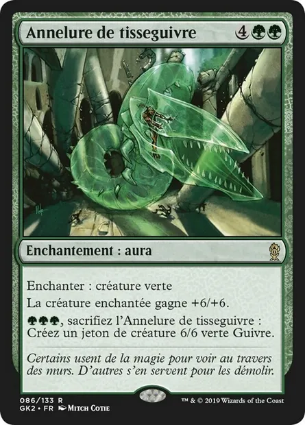 Annelure de tisseguivre, carte Magic GK2 86 — extension RNA Guild Kit