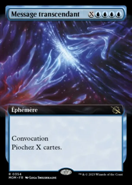 Message transcendant, carte Magic MOM 354 — extension L'invasion des machines