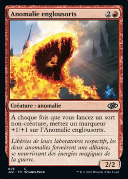 Anomalie englousorts, carte Magic J22 605 — extension Jumpstart 2022