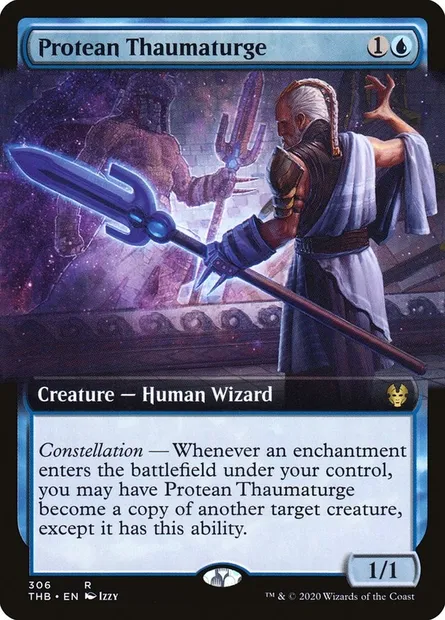 Protean Thaumaturge, Magic card THB 306 — Theros Beyond Death set