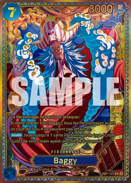 Baggy, carte One Piece P-084 — extension Carte promo