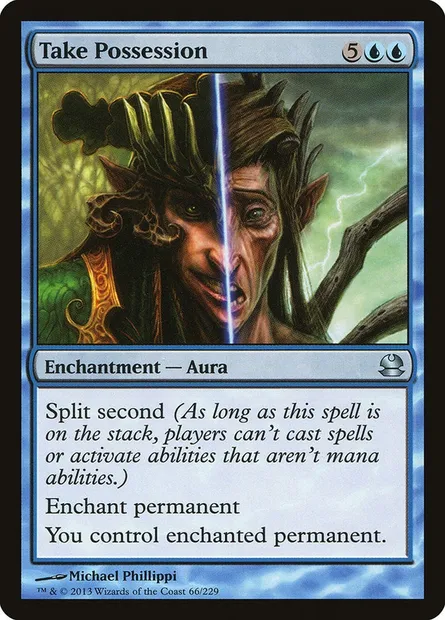Take Possession, Magic card MMA 66 — Modern Masters set