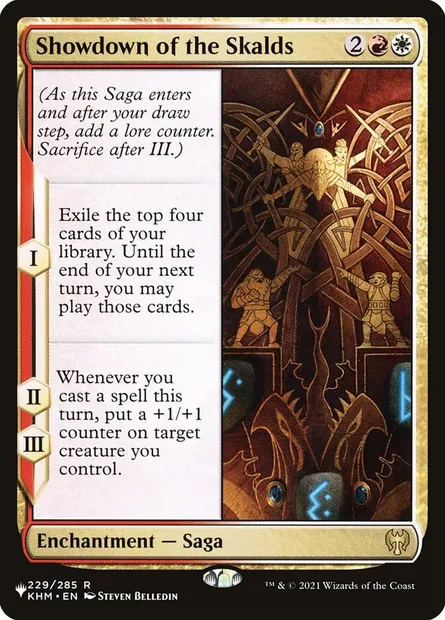 Showdown of the Skalds, Magic card PLST KHM-229 — The List set