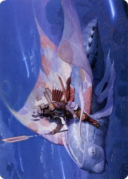 Sky-Blessed Samurai // Sky-Blessed Samurai, Magic card ANEO 19 — Neon Dynasty Art Series set
