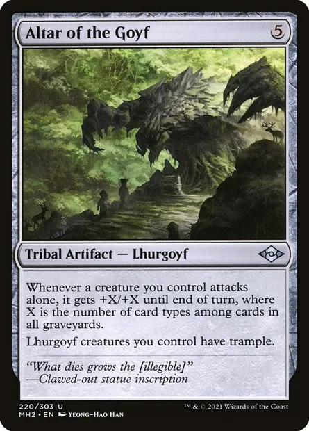 Altar of the Goyf, Magic card MH2 220 — Modern Horizons 2 set