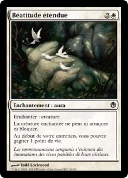 Béatitude étendue, carte Magic DDH 26 — extension Duel Decks: Ajani vs. Nicol Bolas