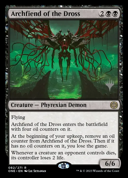 Archifielleux de Mephidross, carte Magic PONE 82p — extension Phyrexia: All Will Be One Promos
