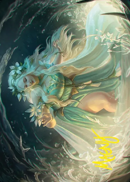 Goldberry, River-Daughter // Goldberry, River-Daughter, carte Magic ALTR 6 — extension Tales of Middle-earth Art Series