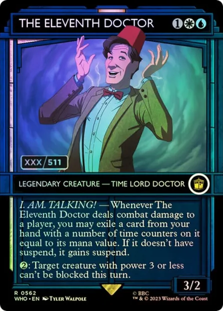 The Eleventh Doctor, Magic card WHO 562z — Doctor Who set