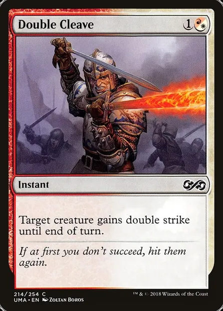 Double Cleave, Magic card UMA 214 — Ultimate Masters set