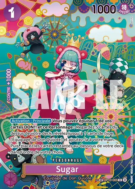 Sugar, carte One Piece OP10-065 — extension SANG ROYAL