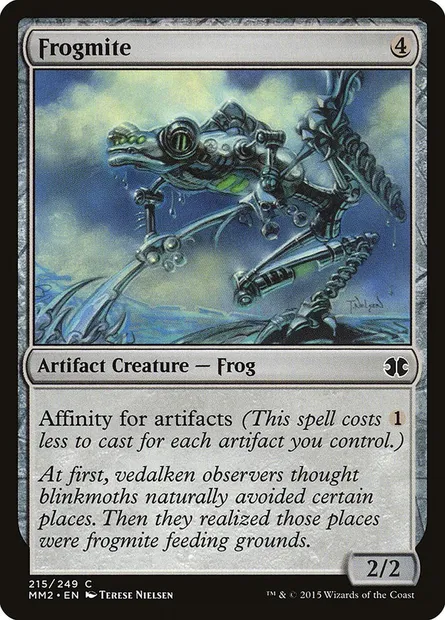 Frogmite, Magic card MM2 215 — Modern Masters 2015 set