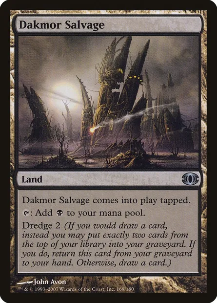 Dakmor Salvage, Magic card FUT 169 — Future Sight set