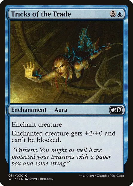 Tricks of the Trade, Magic card W17 14 — Welcome Deck 2017 set