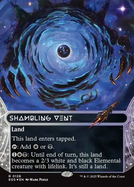 Shambling Vent, Magic card EOS 128 — Edge of Eternities: Stellar Sights set
