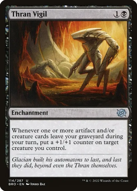 Thran Vigil, Magic card BRO 114 — The Brothers' War set