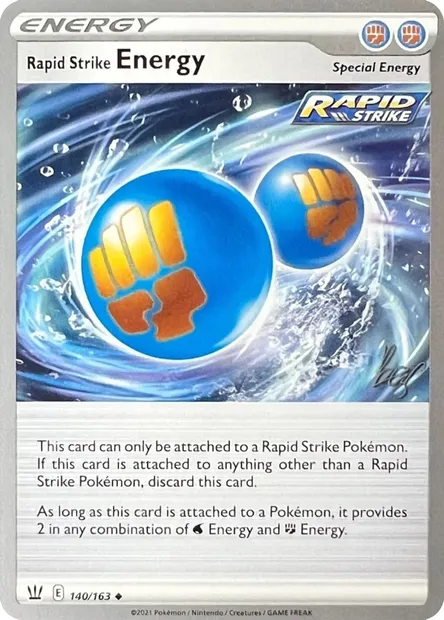 Énergie Mille Poings, carte Pokémon WCD22 140 — extension World Championship Decks 2022