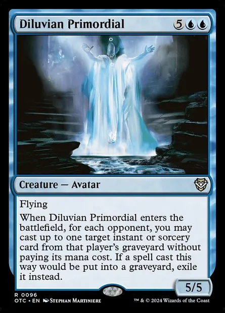 Diluvian Primordial, Magic card OTC 96 — Outlaws of Thunder Junction Commander set