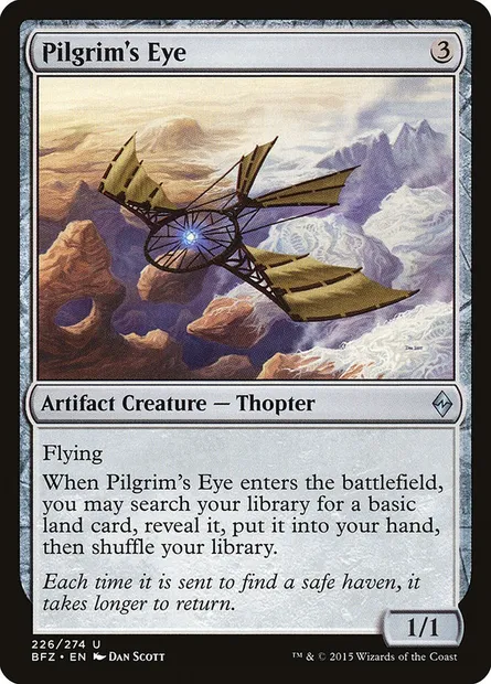 Pilgrim's Eye, Magic card BFZ 226 — Battle for Zendikar set