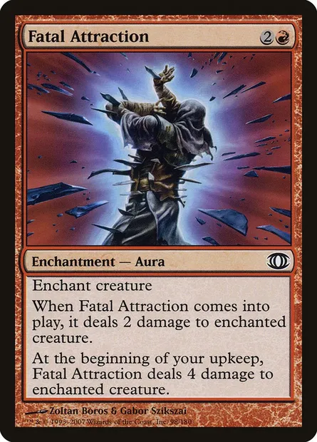 Fatal Attraction, Magic card FUT 98 — Future Sight set