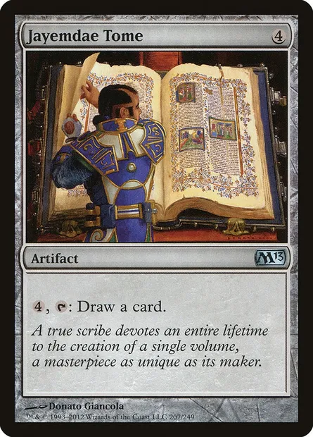 Jayemdae Tome, Magic card M13 207 — Magic 2013 set