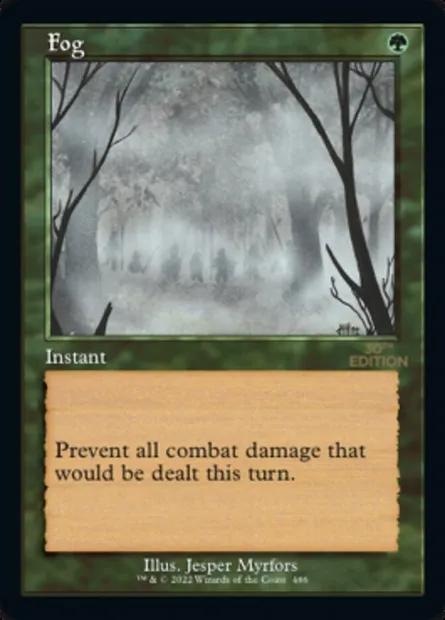 Brouillard, carte Magic 30A 486 — extension 30th Anniversary Edition