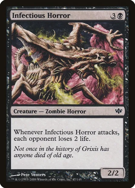 Infectious Horror, Magic card CON 47 — Conflux set