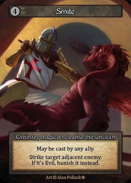 Smite, Sorcery card GOT 284 — Gothic set