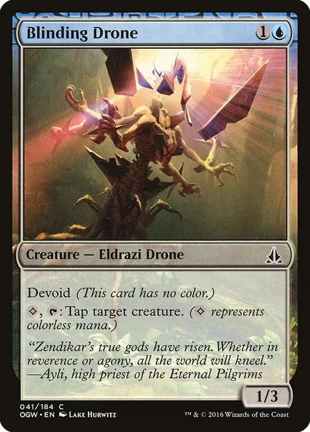 Blinding Drone, Magic card OGW 41 — Oath of the Gatewatch set